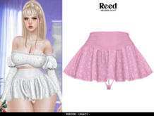 REED - VELORA SKIRT PINK FLOWERS