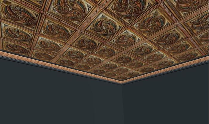 full perm seamless texture TRAVO CEILING