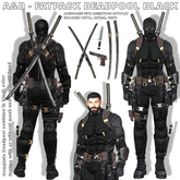 A&D - Fatpack DeadPool Black Color