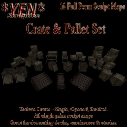 *YEN* Crate & Pallet Set