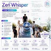 ZenWhisper Meditation System LSL Script Full Perm – Interactive Mindfulness, Non-Repeating Messages, Smart User Memory