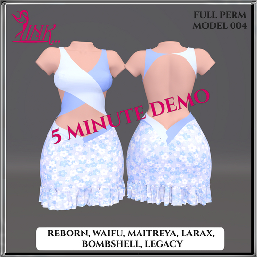 Pink... FP004 DRESS DEMO 