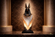 Anubis Crystal Bust – Egyptian God Luxury Decorative Statue