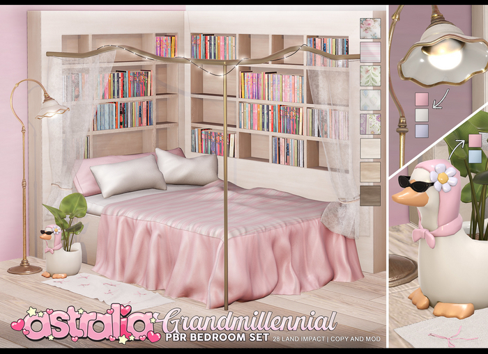 Astralia // Grandmillennial Bedroom Set (Rug)
