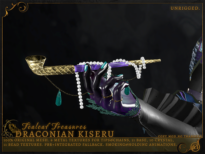Tealeaf Treasures - Draconian Kiseru