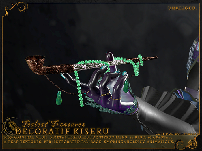 Tealeaf Treasures - Decoratif Kiseru