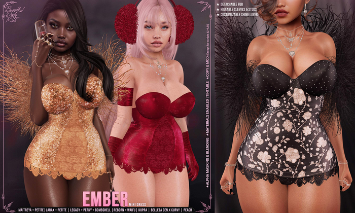 *B.D.R.* Ember -Mini Dress- (Fatpack)