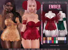 *B.D.R.* Ember -Mini Dress- (Velvet)
