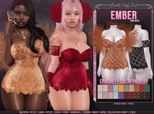 *B.D.R.* Ember -Mini Dress- (Crochet 01)