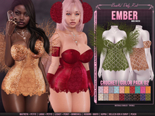 *B.D.R.* Ember -Mini Dress- (Crochet 02)