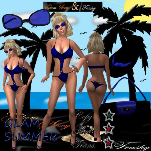 GLAM SUMMER BLUE 