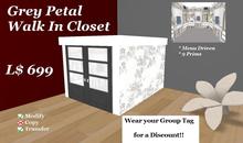 Grey Petal WalkIn/ Boxed