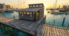 <Aphrodite> Ocean breeze nautical house