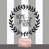 *PRIMPACT* Home Sweet Home Wall Decal
