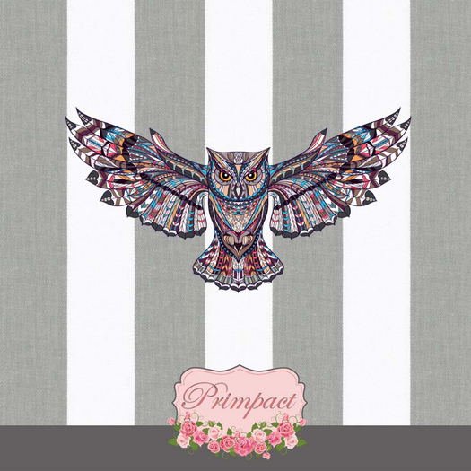 *PRIMPACT* Owl Wall Decal