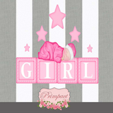 *PRIMPACT* Baby Girl Wall Decal