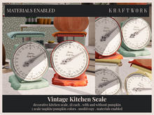 KraftWork Vintage Kitchen Scale (Add Me)