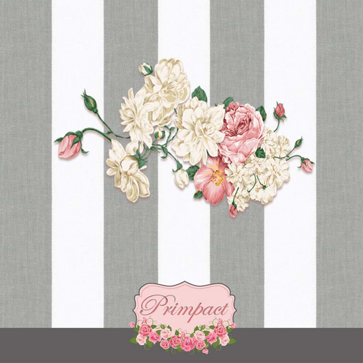 *PRIMPACT* Peonies Wall Decal