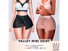 [WellMade] Valley Mini Skirt