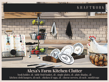 KraftWork Alexa's Farm Kitchen Clutter