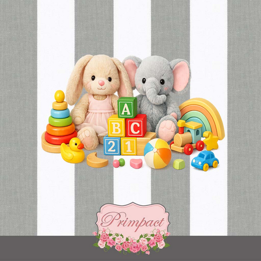 *PRIMPACT* Play Time Wall Decal