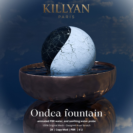 Killyan (add) : Ondea fountain
