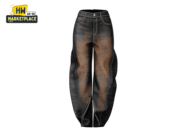 Maurer. Bershka Jeans Blackwashed