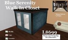 Blue Serenity WalkIn/ Boxed