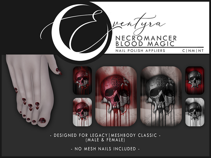 Eventyra - Legacy Nail HUD - Necromancer Blood Magic