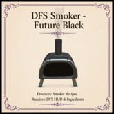 DFS Smoker - Future Black - ACTUAL ITEM