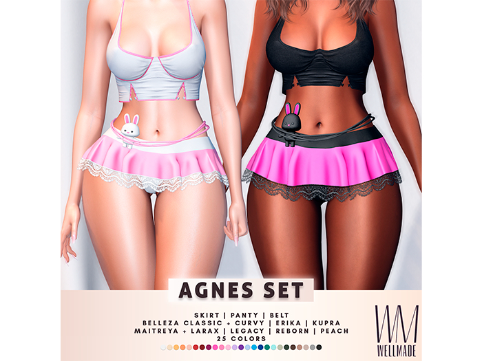[WellMade] Agnes Set