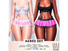 [WellMade] Agnes Set
