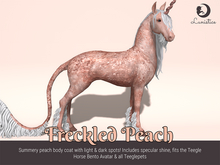 Lunistice: Freckled Peach - Teegle Body Coat & Hooves