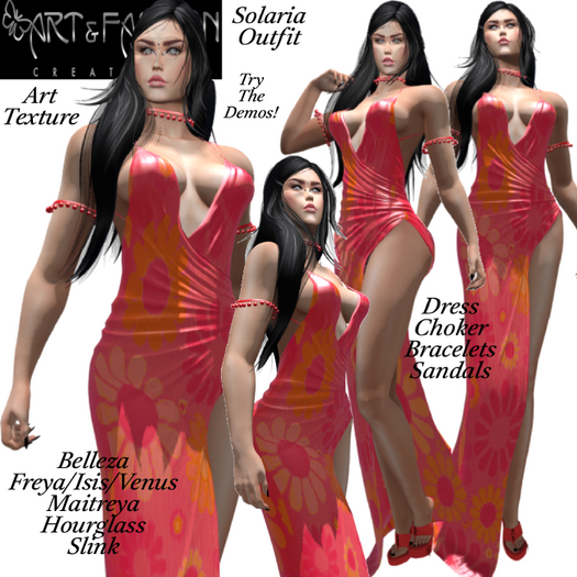 ART & FASHION - SOLARIA OUTFIT