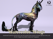 Lunistice: Watercolor Wings - Teegle Body Coat & Hooves