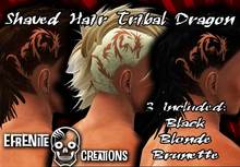Shaved Hair Tribal Dragon