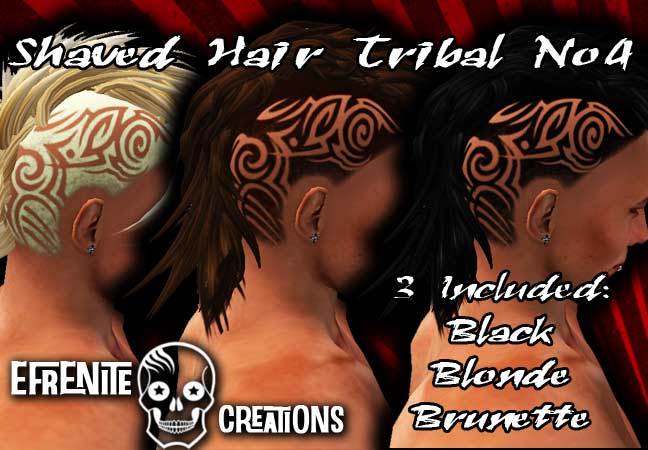 Shaved Hair Tribal No4