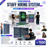 Staff Hiring System Script V3.0 | Full Perm LSL Job Application System | Auto Apply, Review Panel, Role Manager