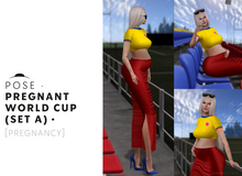 CIELO STUDIO - Pose PREGNANT WORLD CUP (SET A)
