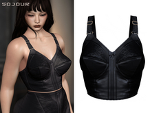 SOJOUR - Katerina bullet bra - black