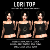 REVOLUTION - Lori Top (12 Textures)