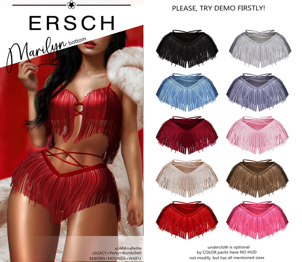 ERSCH - Marilyn bottom -fatpack-