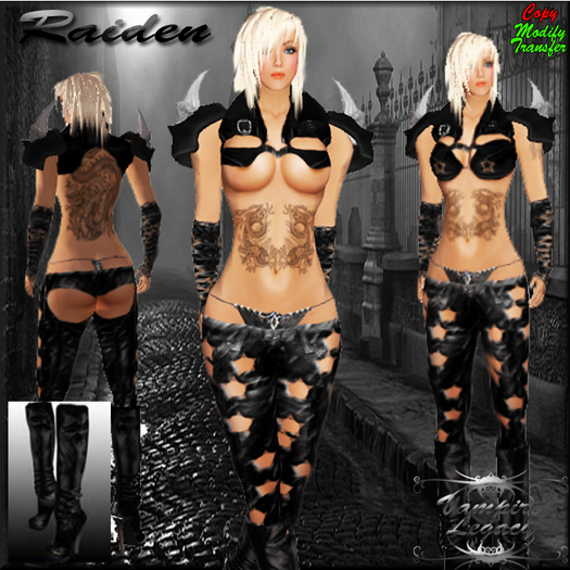 Vampire Legacy - Raiden - Classic Avatar & BoM [ Bakes on Mesh ]