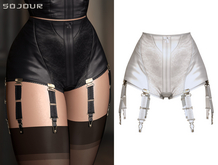 SOJOUR - Katerina garter panty - ivory