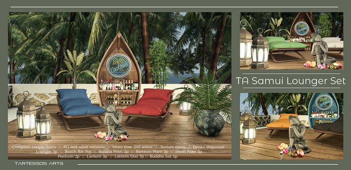 ::TA Samui Lounger Set - PG & Adult