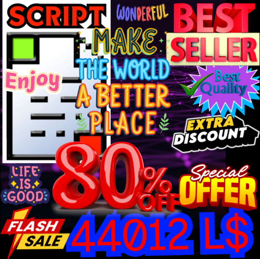 Second Life Marketplace - Vendor Vendor Script Box V1 Full Perm Script ...