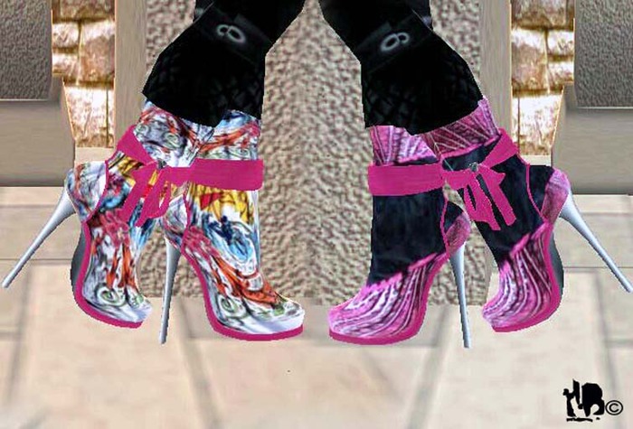 Hb-**Forever Young..Sculpted Boots (2 Designs)