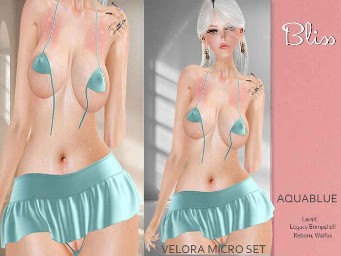 .:Bliss:. Velora Micro Set AquaBlue