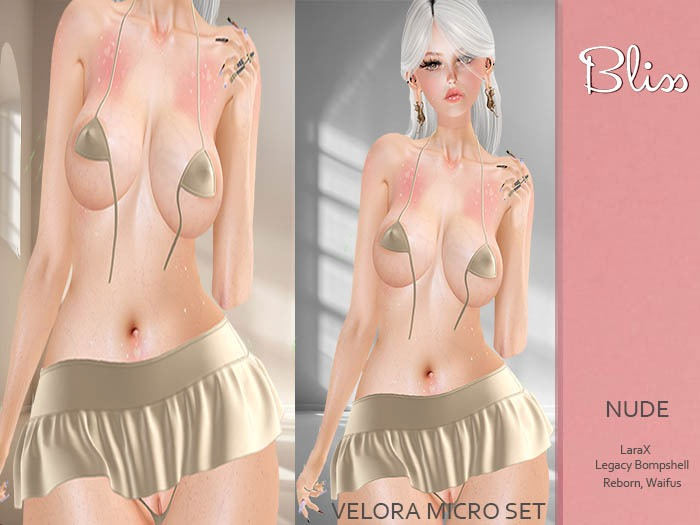 .:Bliss:. Velora Micro Set Nude
