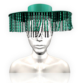 MAJESTY- Drippin Desperado Hat [emerald]
